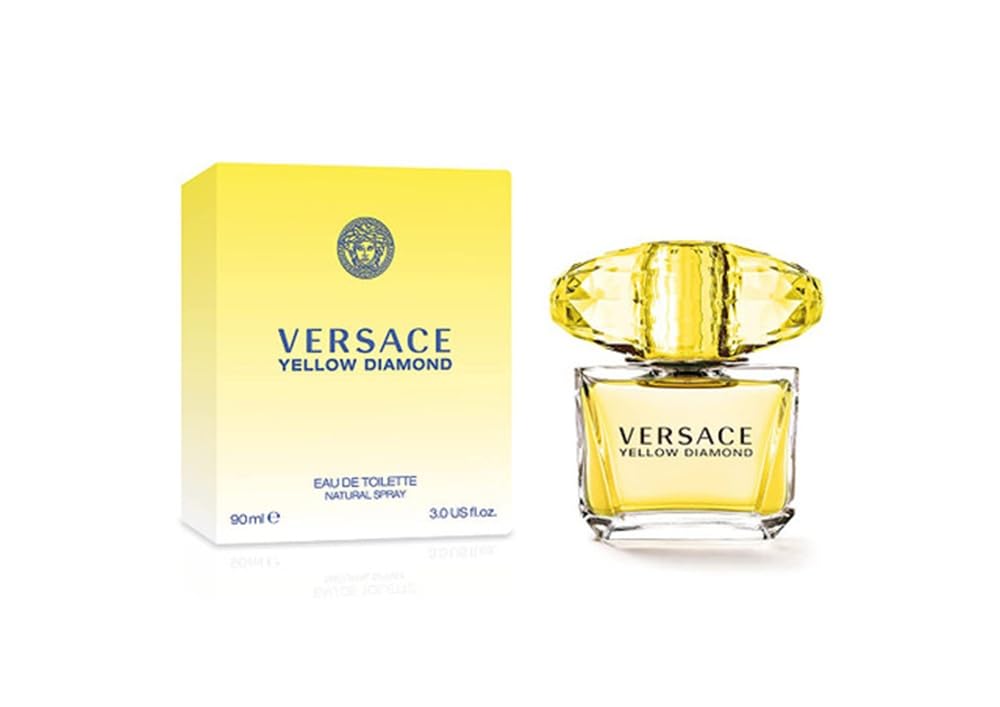 Versace Yellow Diamond Eau de Toilette Spray front view