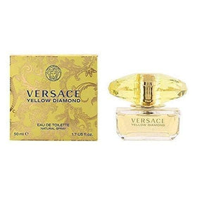 Versace Yellow Diamond Eau de Toilette Spray lifestyle scene