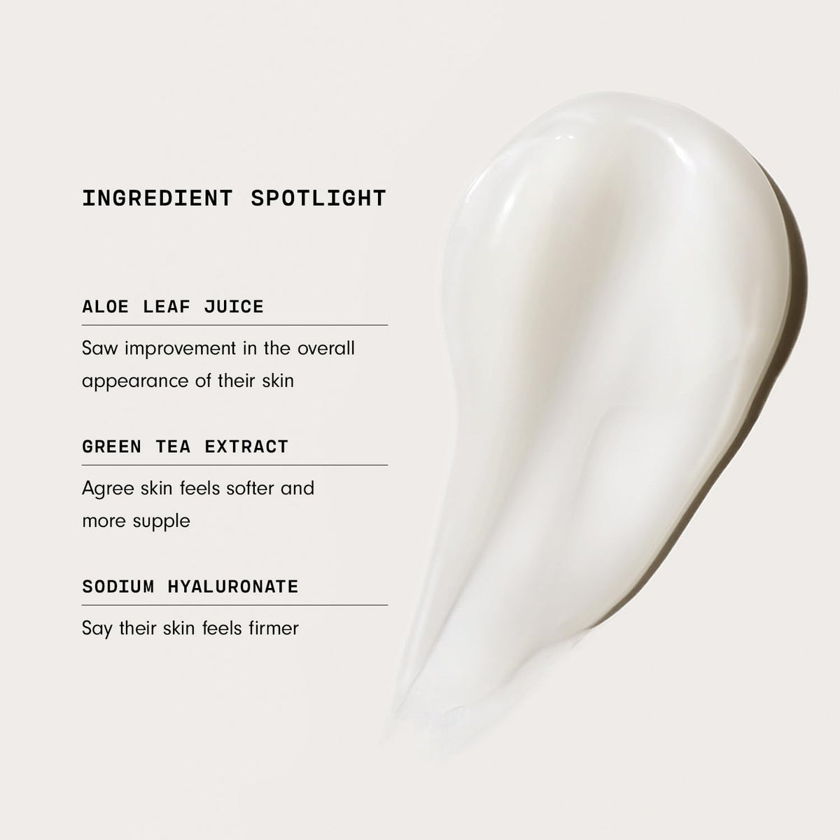 Versed Dew Point Gel Moisturizer application on skin