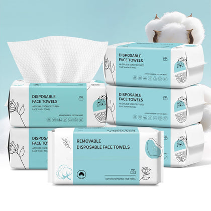 VETYUND Disposable Face Towels 600 Count packaging front view