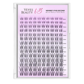 VEYESBEAUTY Aliva Lash Clusters Kit side view