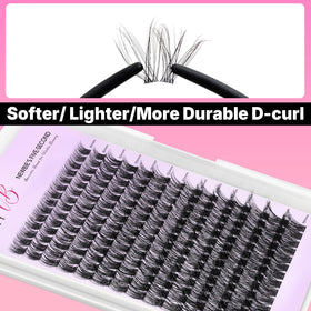 VEYESBEAUTY Boldeye Lash Clusters Kit packaging