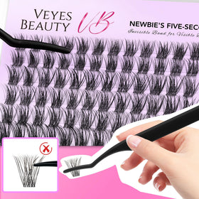 VEYESBEAUTY Bomb Lash Clusters application process