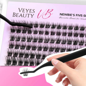 VEYESBEAUTY Dreamy Lash Clusters mixed lengths