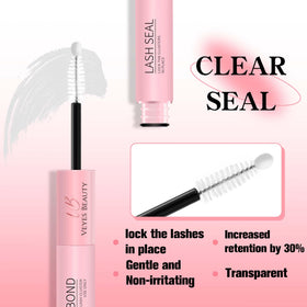 VEYESBEAUTY Lash Bond and Seal application demonstration