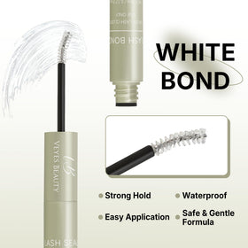 VEYESBEAUTY Lash Bond and Seal application on false lashes