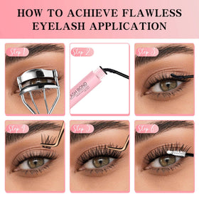 VEYESBEAUTY Lash Bond and Seal used on lashes