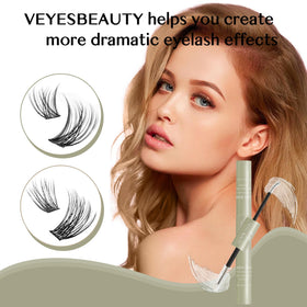 VEYESBEAUTY Lash Bond and Seal with natural lashes