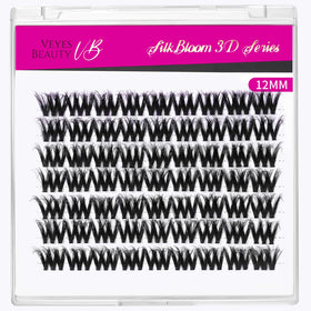 VEYESBEAUTY Lash Clusters 12mm with lash bond and sealer