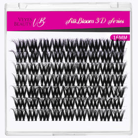 VEYESBEAUTY Lash Clusters 16mm with lash bond and sealer