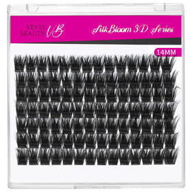VEYESBEAUTY Lash Clusters displayed on a makeup table