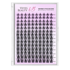 VEYESBEAUTY lash clusters kit contents overview