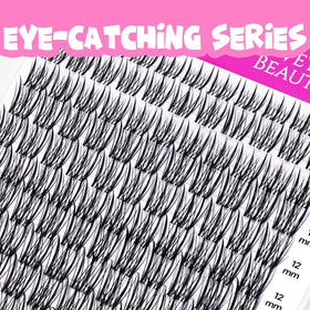 VEYESBEAUTY Lash Clusters Kit packaging with lash applicator tool