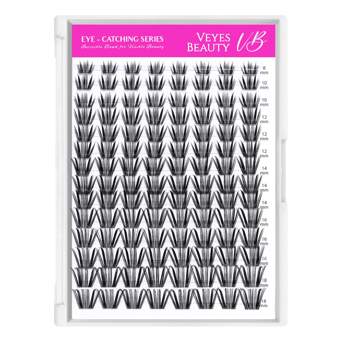 VEYESBEAUTY Lash Clusters with eyelash curler and lash bond