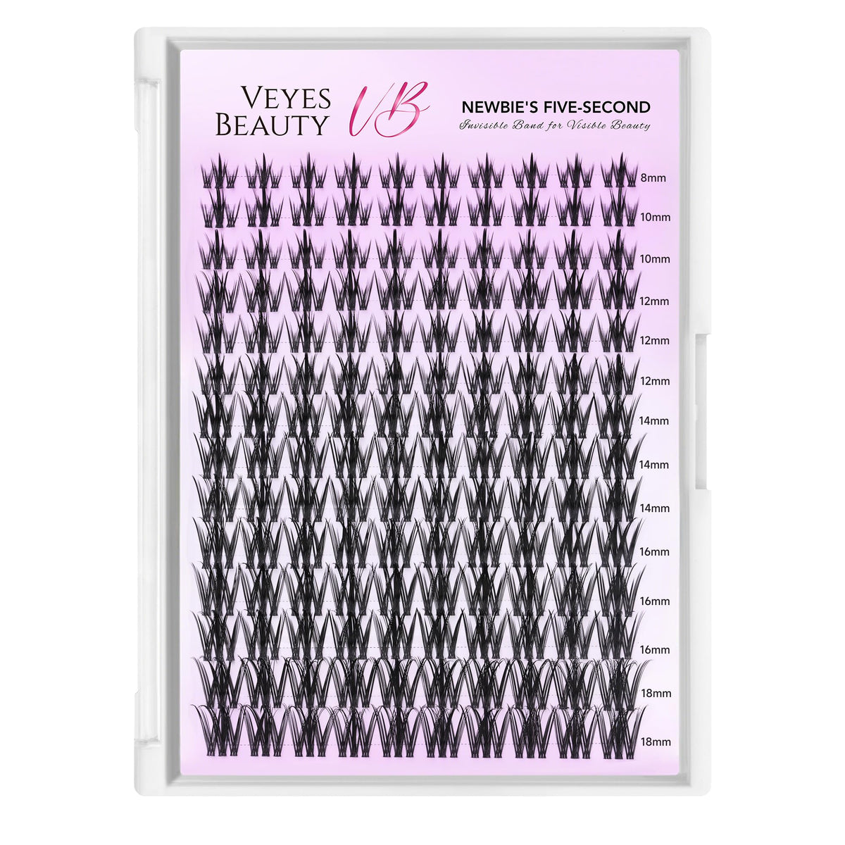 VEYESBEAUTY lash clusters with lash applicator tool
