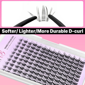 VEYESBEAUTY Manga Lash Clusters Kit side view