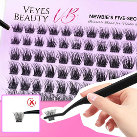 VEYESBEAUTY Siren Lash Clusters packaging