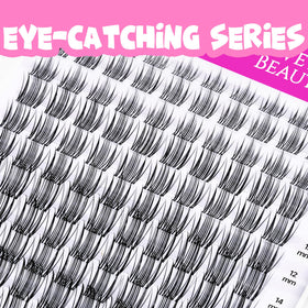 VEYESBEAUTY Sweetie lash clusters in packaging