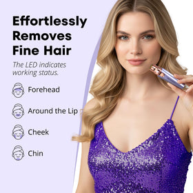 VG VOGCREST Eyebrow & Facial Trimmer with USB charging cable