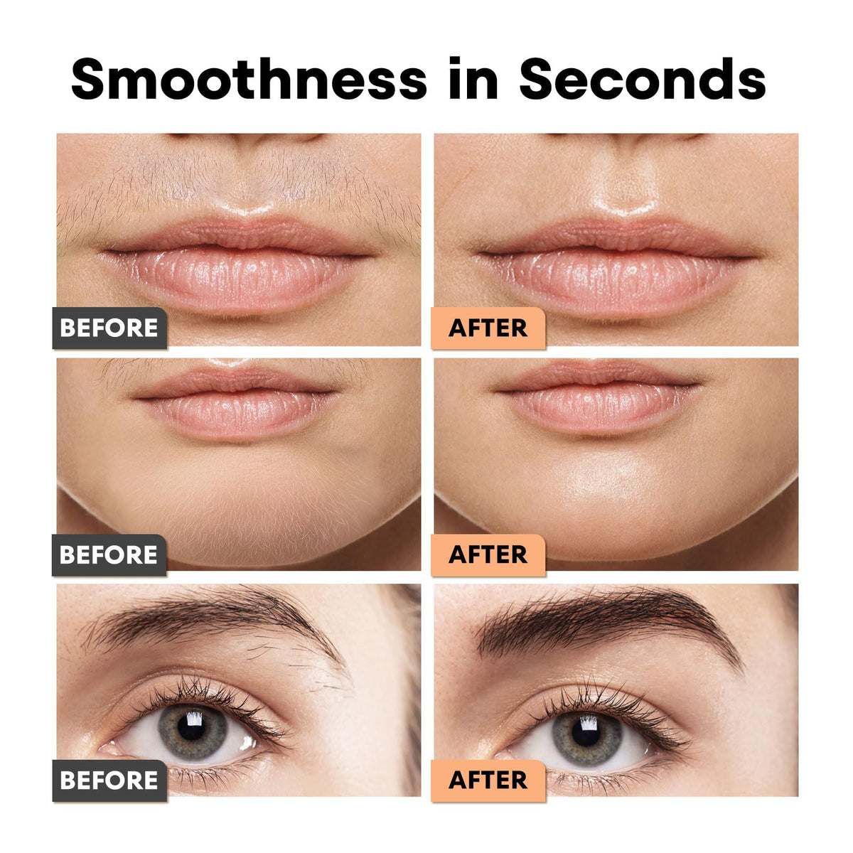 VG VOGCREST Eyebrow & Facial Trimmer with USB charging cable