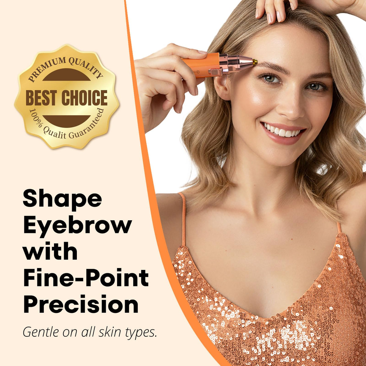 VG VOGCREST Eyebrow Trimmer packaging display