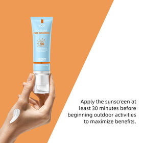VGO Clear Face Sunscreen SPF 50 texture close-up