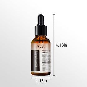 VGO Vitamin C Serum back view with details