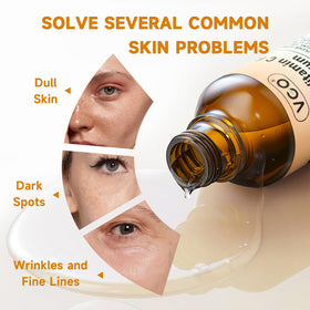 VGO Vitamin C Serum texture on skin