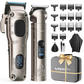 VGRPRO Hair Clippers cordless set with accessories