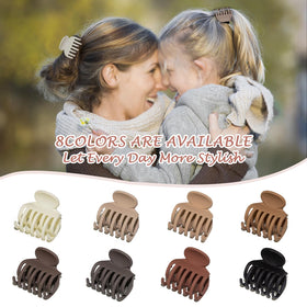 Viabty small hair claw clips displayed in a gift box