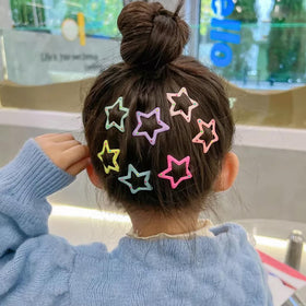 VIBILIA Star Hair Clips in a colourful arrangement