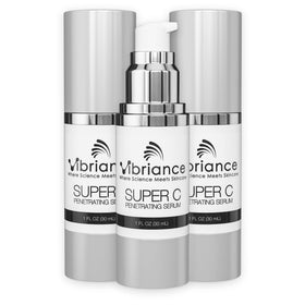 Vibriance Super C Serum 3 pack front view with packaging