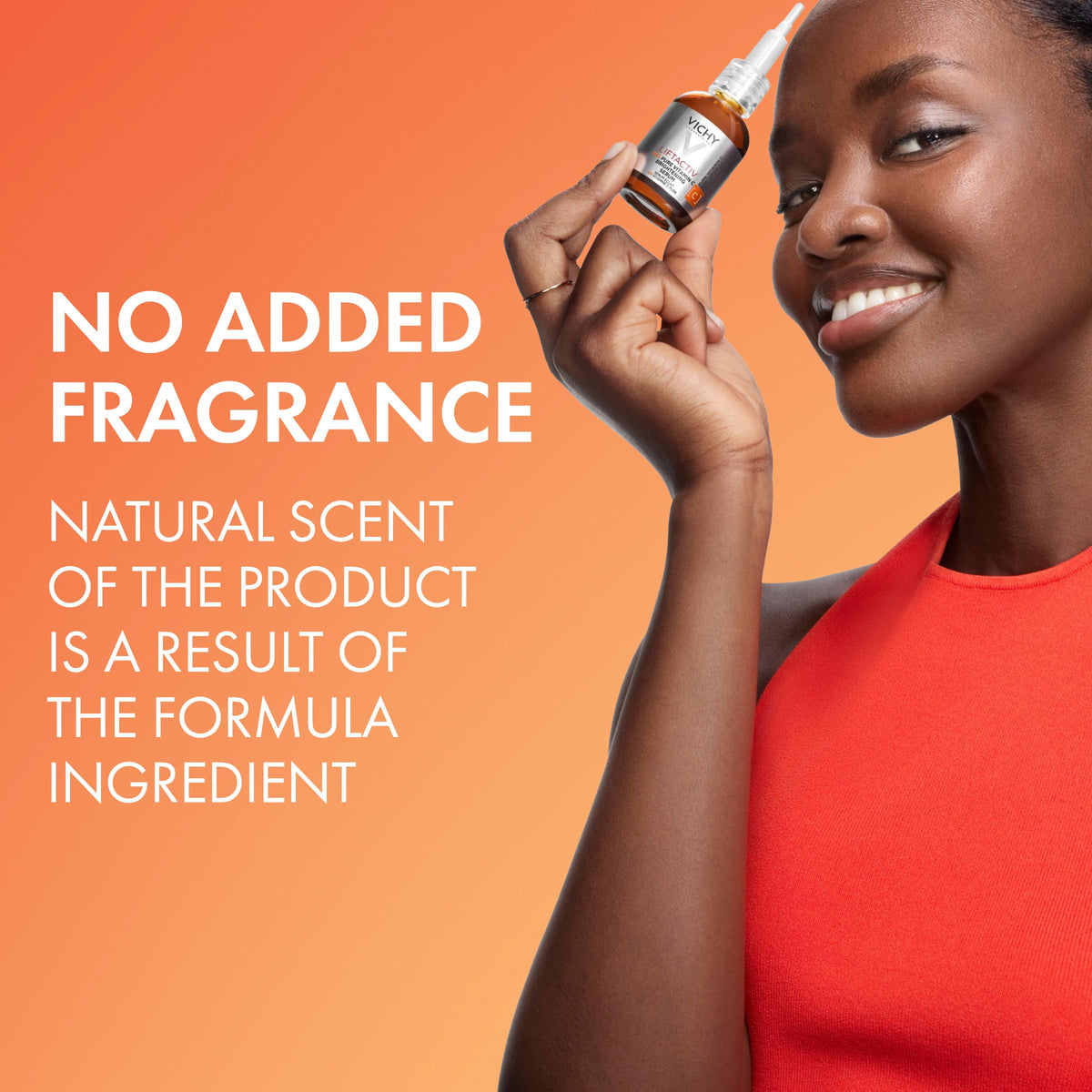 VICHY LiftActiv Vitamin C Serum texture on skin