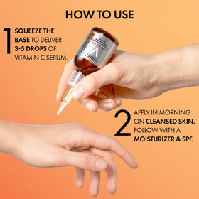 VICHY LiftActiv Vitamin C Serum with ingredients