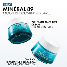 VICHY Mineral 89 100H Rich Face Cream 1.69oz in skincare routine