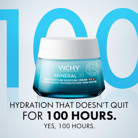 VICHY Mineral 89 100H Rich Face Cream 1.69oz side view