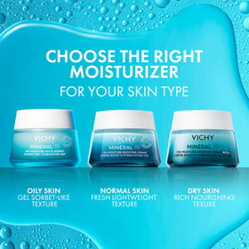 VICHY Minéral 89 Gel Moisturizer with fresh ingredients