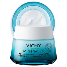 VICHY Mineral 89 Lightweight Face Cream front view with packaging