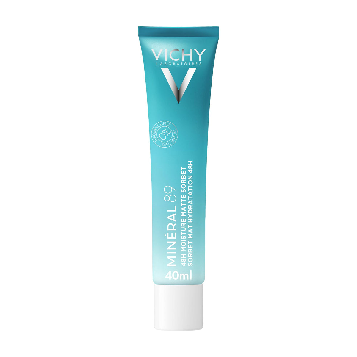 VICHY Minéral 89 Matte Sorbet Face Moisturizer 40ml front view