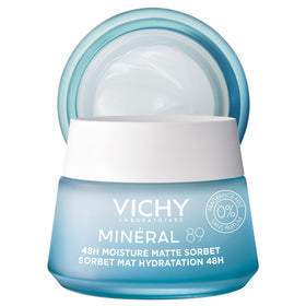VICHY Minéral 89 Matte Sorbet Gel Face Moisturizer front view