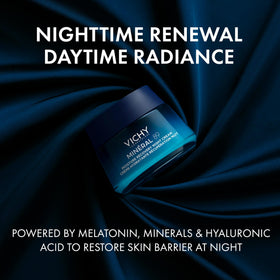VICHY Minéral 89 Night Cream packaging side view