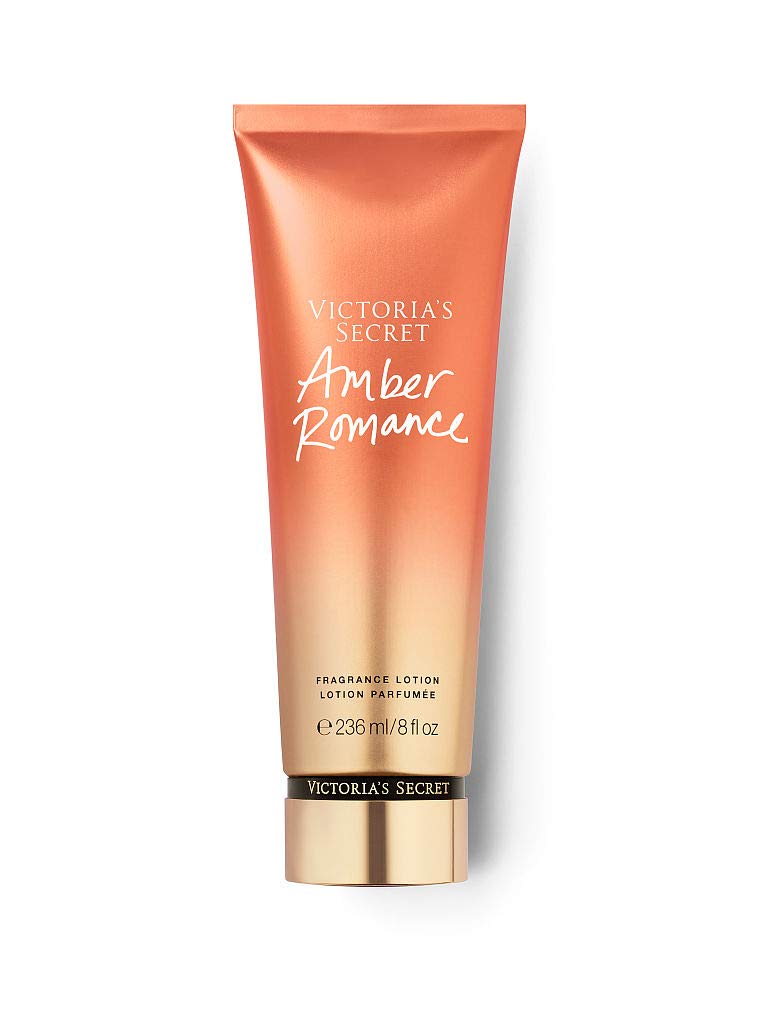 Victoria's Secret Amber Romance Body Fragrance Lotion 8 fl oz front view