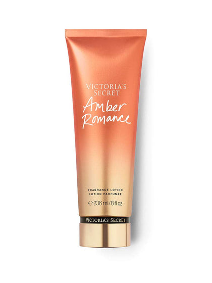 Victoria's Secret Amber Romance Body Fragrance Lotion 8 fl oz front view