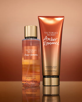 Victoria's Secret Amber Romance Body Lotion texture close-up
