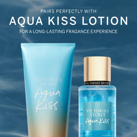 Victoria's Secret Aqua Kiss Body Mist spray nozzle close-up