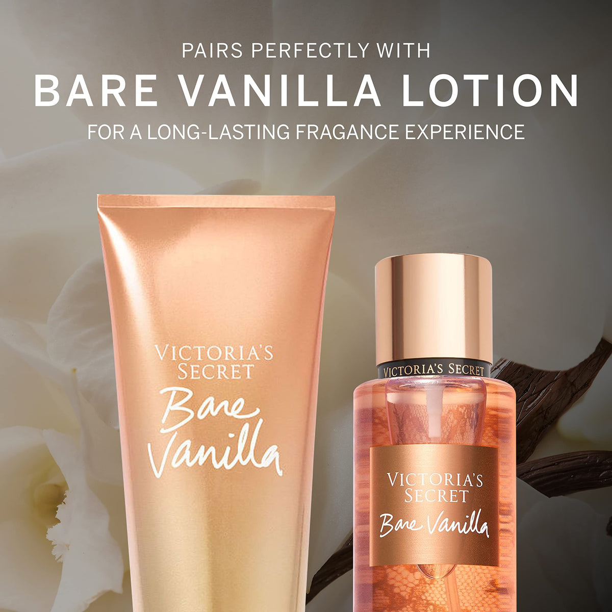 Victoria's Secret Bare Vanilla Mini Fragrance Duo Gift Set packaging