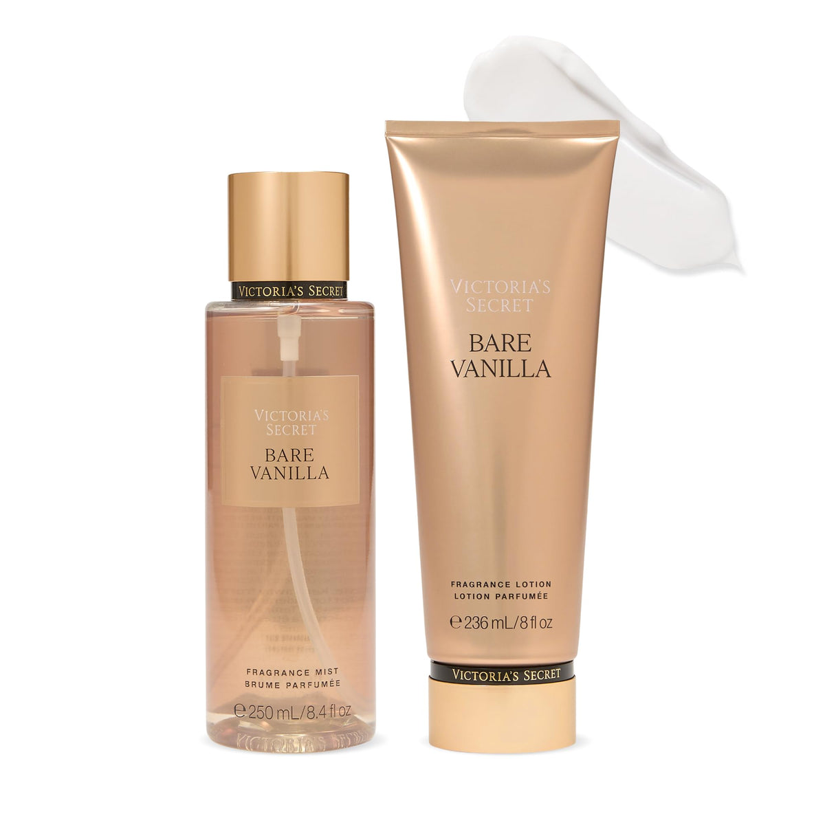 Victoria's Secret Bare Vanilla Mist & Lotion Set front view