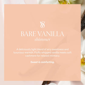 Victoria's Secret Bare Vanilla Shimmer Lotion 8 fl oz side view