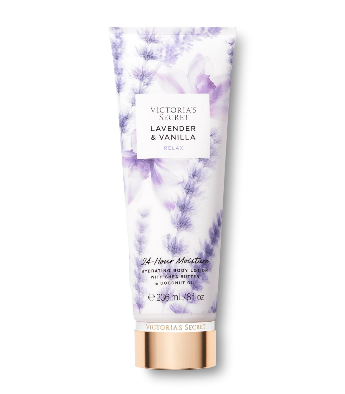 Victoria's Secret Body Fragrance Lotion Lavender Vanilla front view