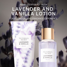 Victoria's Secret Body Fragrance Lotion Lavender Vanilla side view